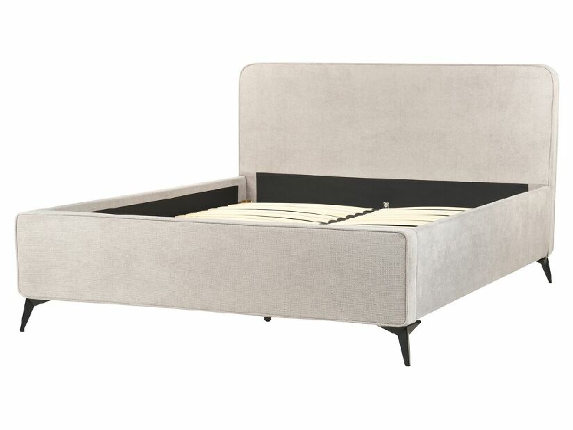 Bračni krevet 160 cm Vardiel (siva) (s podnicom)