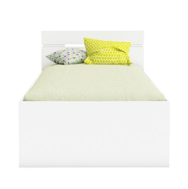 Jednostruki krevet 90 cm Myriam (bijela) 