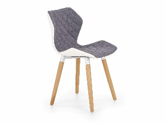Blagovaonska stolica  Ken  (bijela + siva)