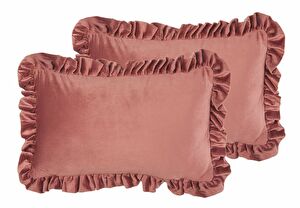 Set 2 ukrasna jastuka 42 x 42 cm Kalan (ružičasta)