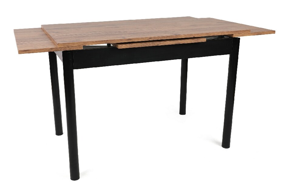Blagovaonski stol na razvlačenje(za 6 osoba) Pollo (orah + crna)