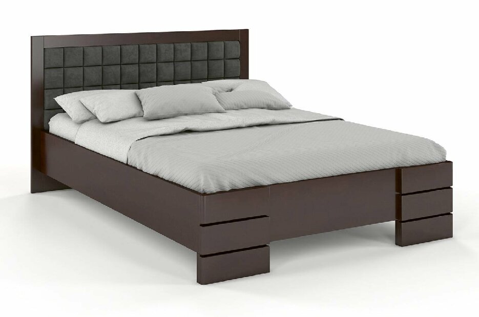 Bračni krevet 180 cm Storhamar High (bukva)