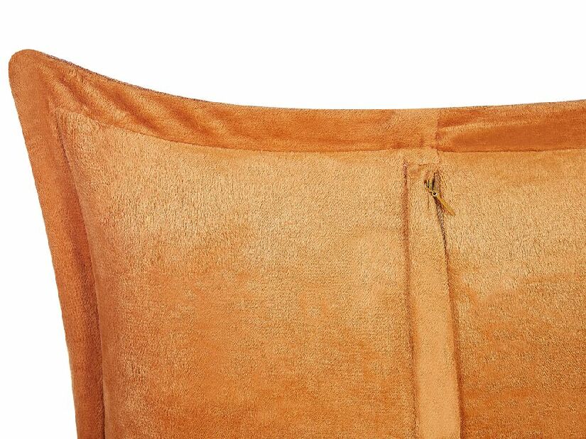 Set 2 ukrasna jastuka 43 x 43 cm Zinny (narančasta)