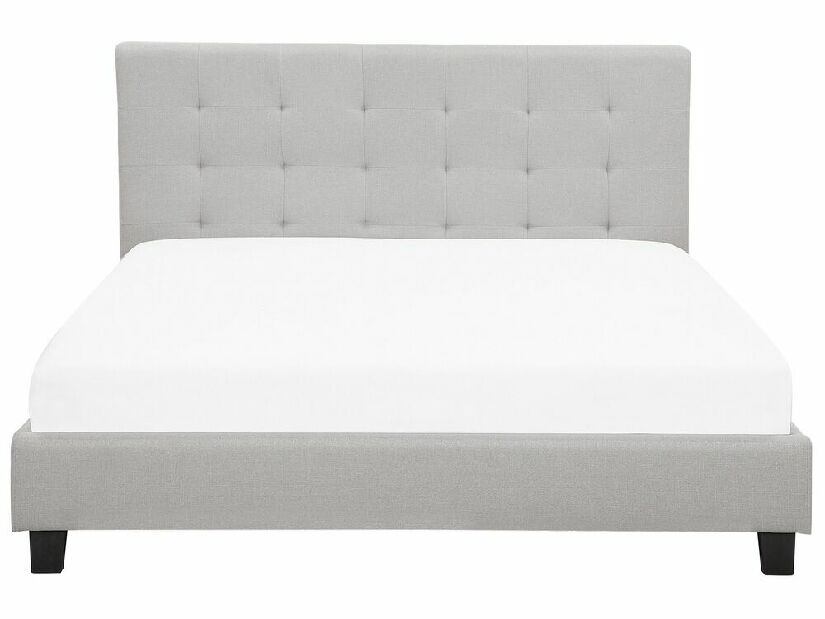 Bračni krevet 180 cm ROLLA (s podnicom) (svijetlo siva)