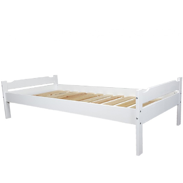 Jednostruki krevet 90 cm Lipo (bijela)