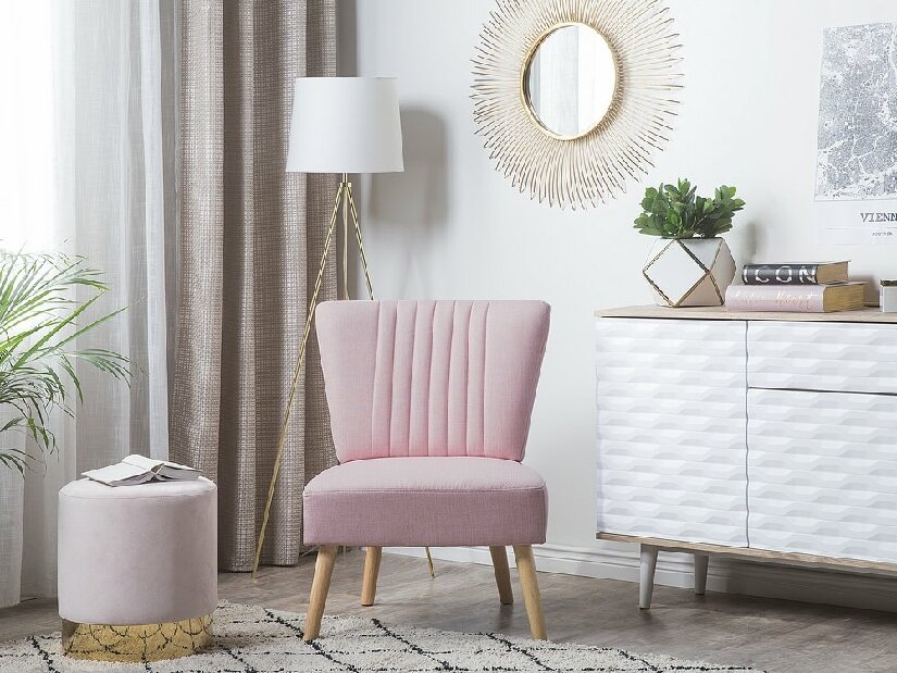 Fotelja Vaza (ružičasta)