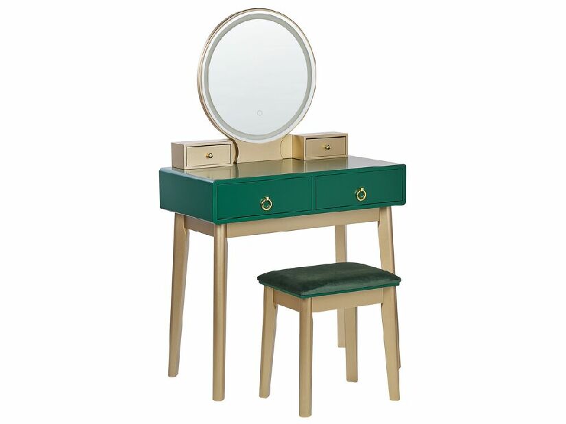 Toaletni stolić Fedro (zelena)