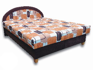 Bračni krevet 160 cm Elvina N (s pjenastim madracima)