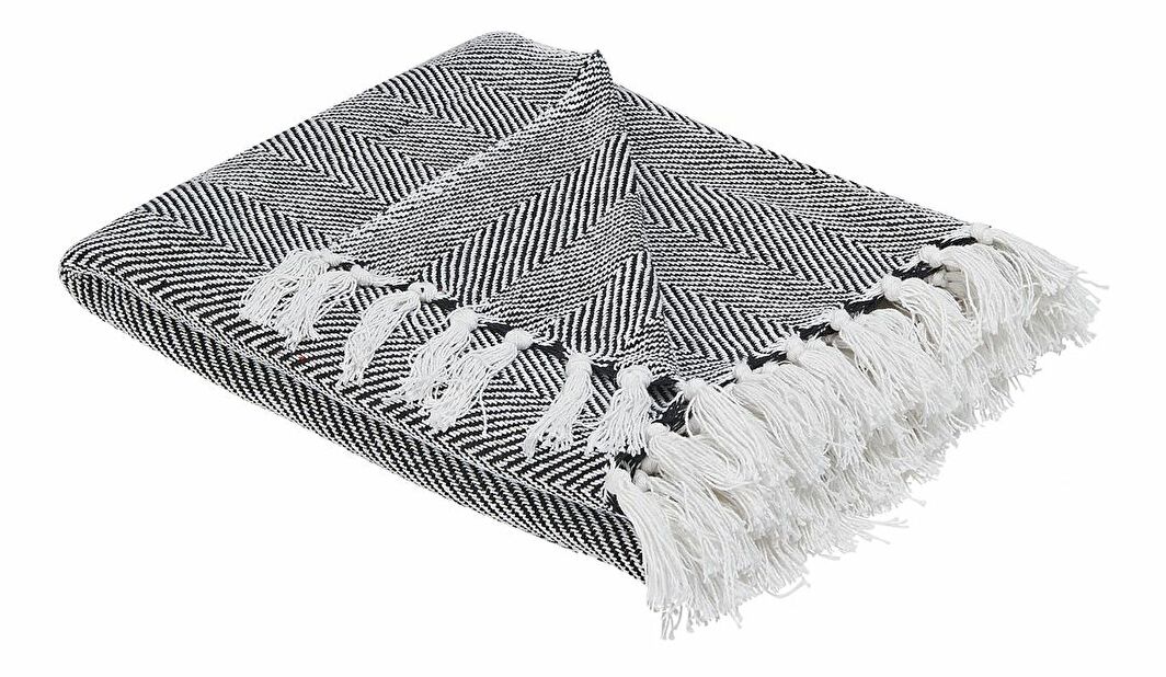 Deka 160x130 cm TANAMI (tekstil) (crna)