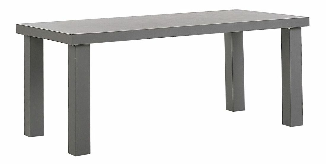 Vrtni stol TONUTO (beton) (siva) (za 6 osoba)