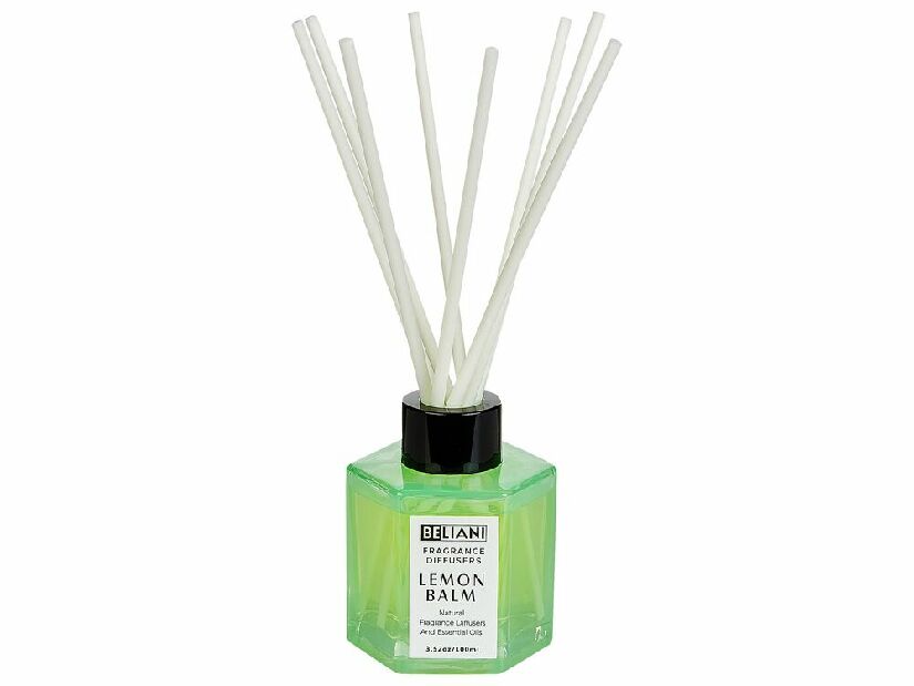Svijeća od sojinog voska i difuzor sa štapićima s mirisom meda- Tudor (zeleni)