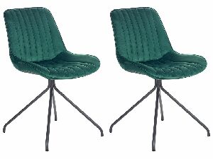 Set blagovaonskih stolica (2 kom.) Navza (zelena)