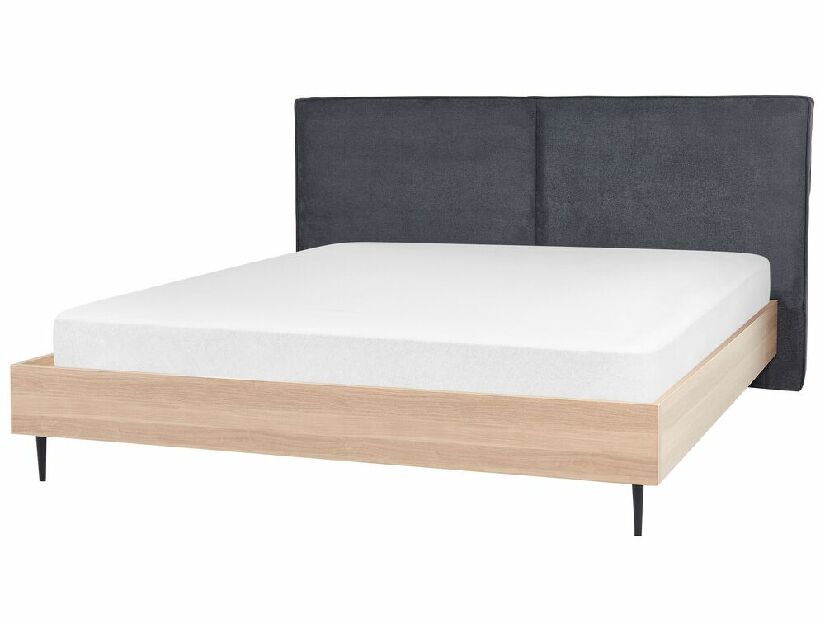 Bračni krevet 180 cm Izeza (siva)