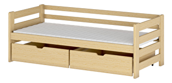 Dječji krevet 90 x 190 cm Erin (s podnicom i prostorom za odlaganje) (borovina)
