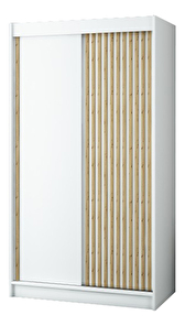 Ormar za garderobu 120 cm Ladonna (Bijela mat)