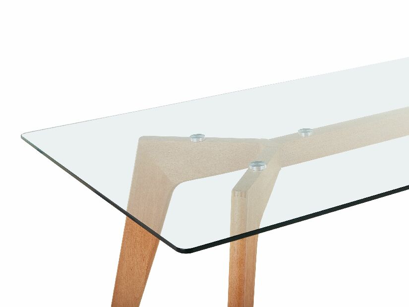 Blagovaonski stol Hudam (za 6 osoba) (prozirna)