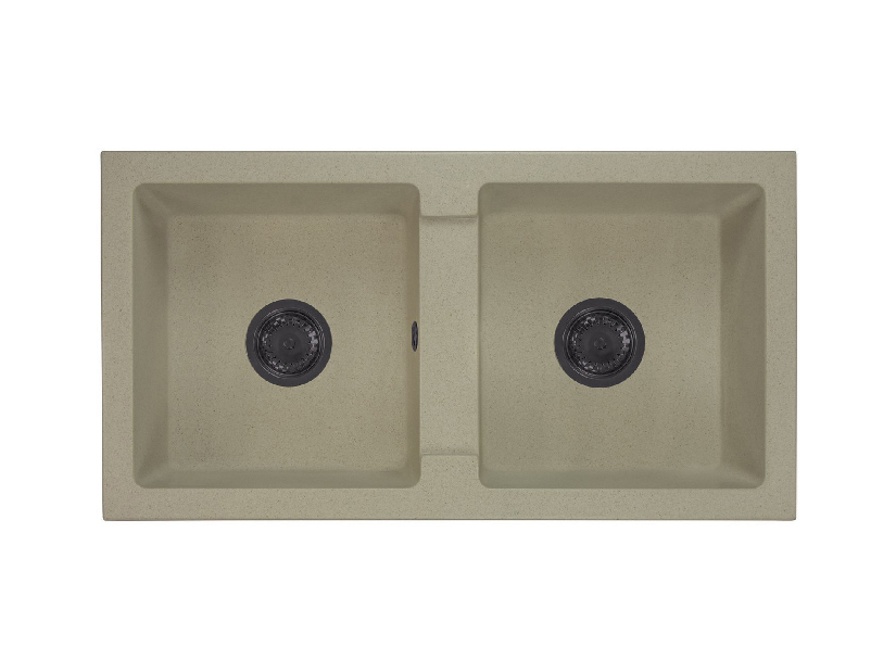 Kuhinjski sudoper Byrbys (bež) (sa 2 otvora za bateriju)