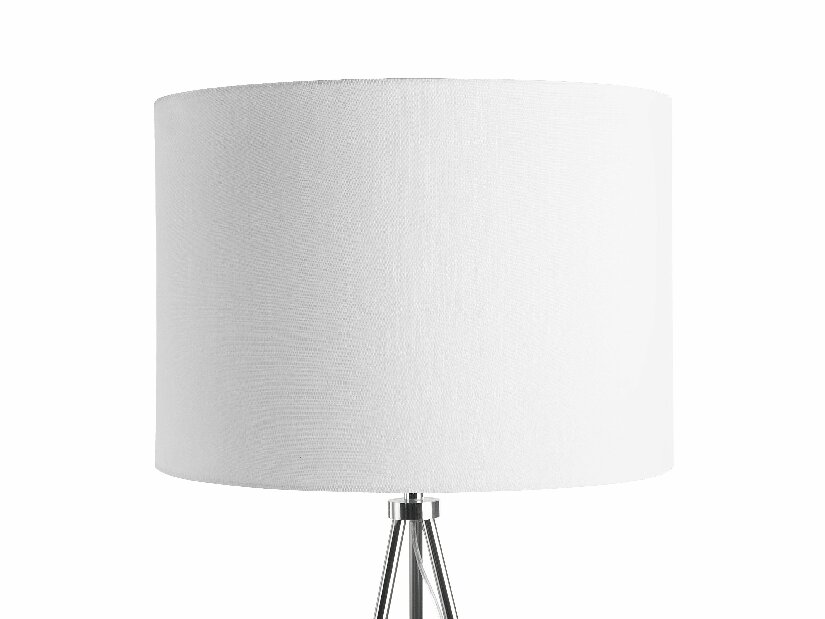 Podna svjetiljka Vista (krom + bijela)