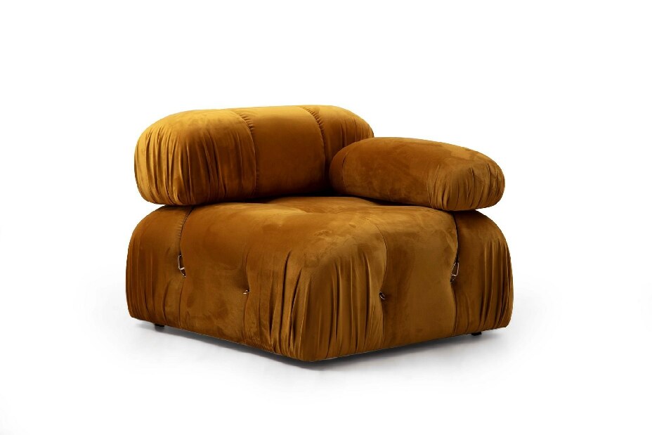 Fotelja Bubel (boja senfa) (D)