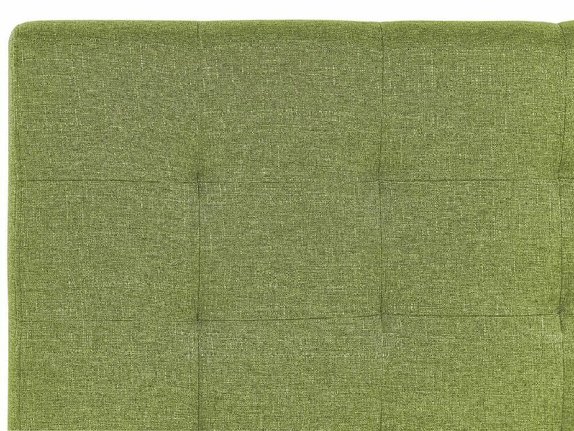 Bračni krevet 140 cm Rhiannon (zelena) (s podnicom i prostorom za odlaganje)