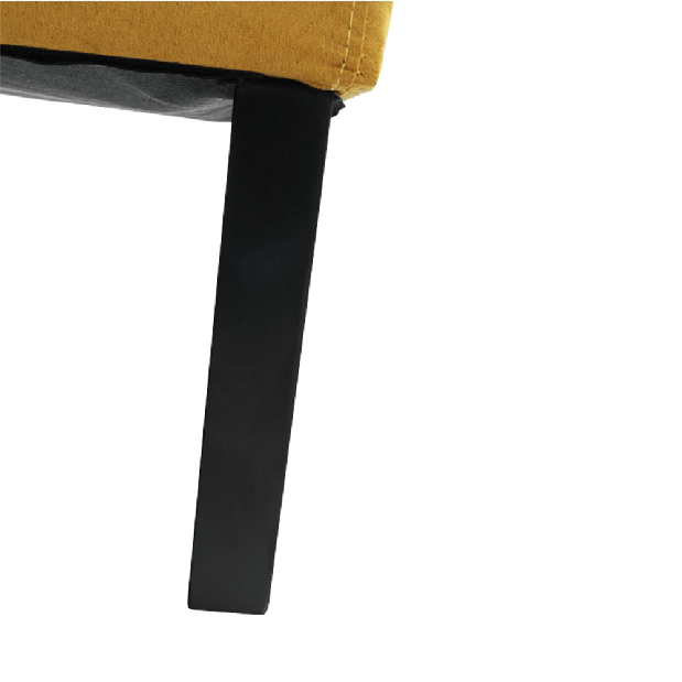 Fotelja Henriot (boja senfa + crna) 