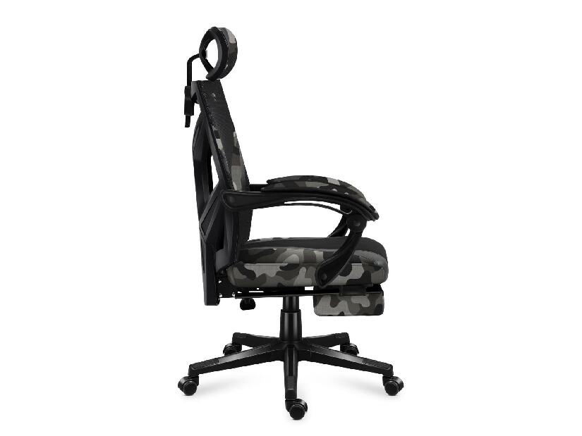 Gaming stolica Cruiser 5 (crna + siva kamuflaža)