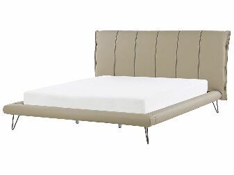 Bračni krevet 180 cm BETTEA (s podnicom) (bež)