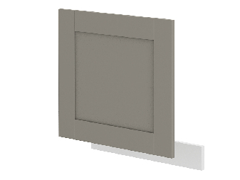 Vrata za ugradbenu perilicu posuđa Lucid ZM 596 x 570 (claygrey + bijela)