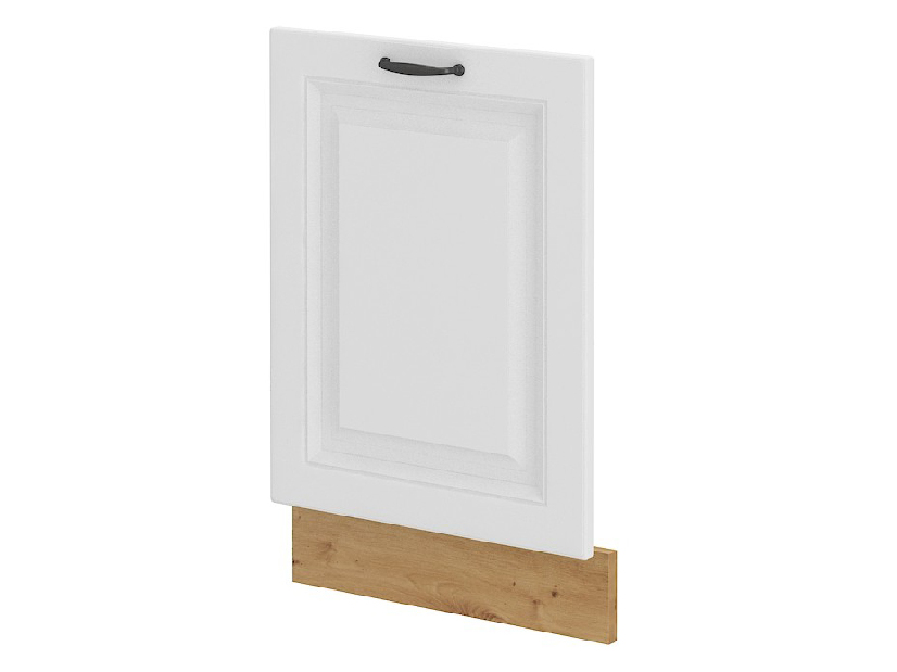 Vrata za ugrađenu perilicu posuđa Sheila ZM 713 x 596 (hrast artisan + bijela )