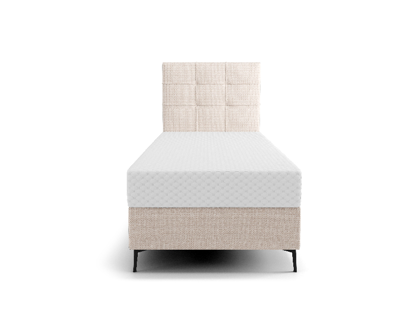 Jednostruki krevet 90 cm Infernus Bonell (bež) (s podnicom, bez prostora za odlaganje)