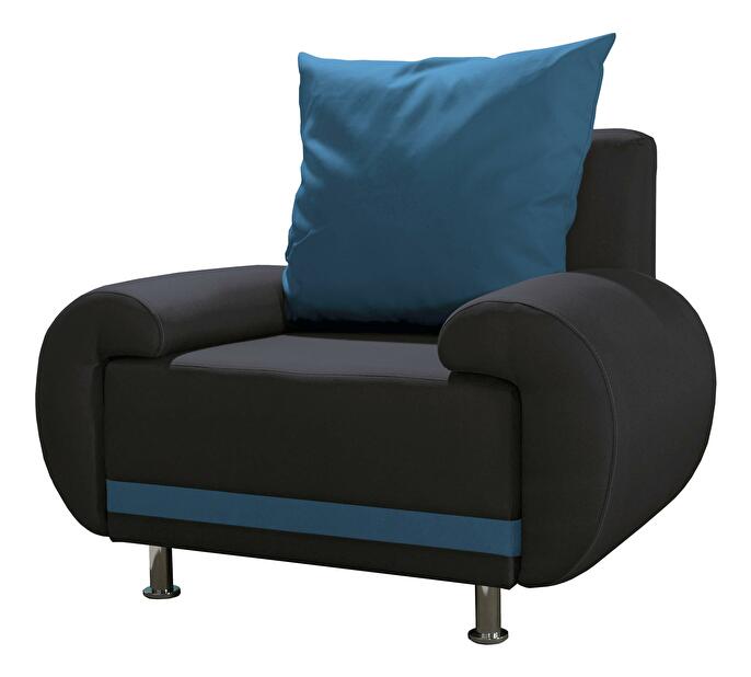 Fotelja Almonis (siva + plava) 