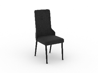 Blagovaonska stolica Raviel83 (hrast sonoma + crna + kronos 27132)