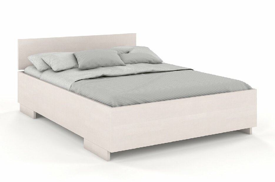 Bračni krevet 160 cm Naturlig -Larsos High (bukva)