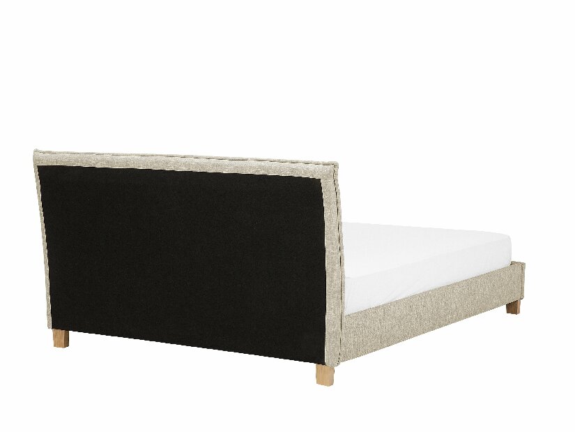 Bračni krevet 180 cm SANCHEZ (s podnicom) (bež)