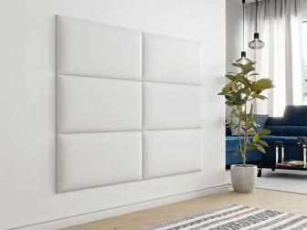 Tapeciran zidni panel Pazara 84x42 (ekokoža soft 17 (bijela)