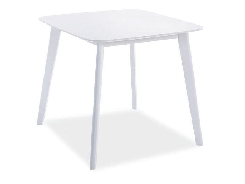 Blagovaonski stol Simona (bijela + bijela) (za 4 osobe)