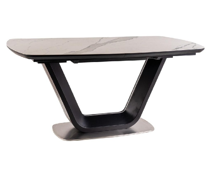Blagovaonski stol Austin (za 6 do 8 osoba) (crna)