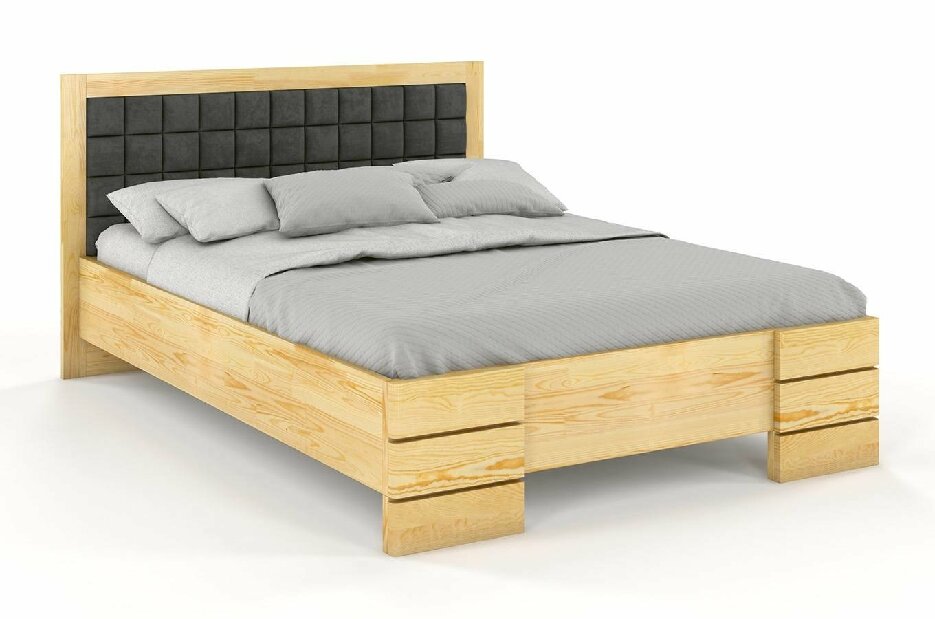 Bračni krevet 200 cm Storhamar High (borovina)