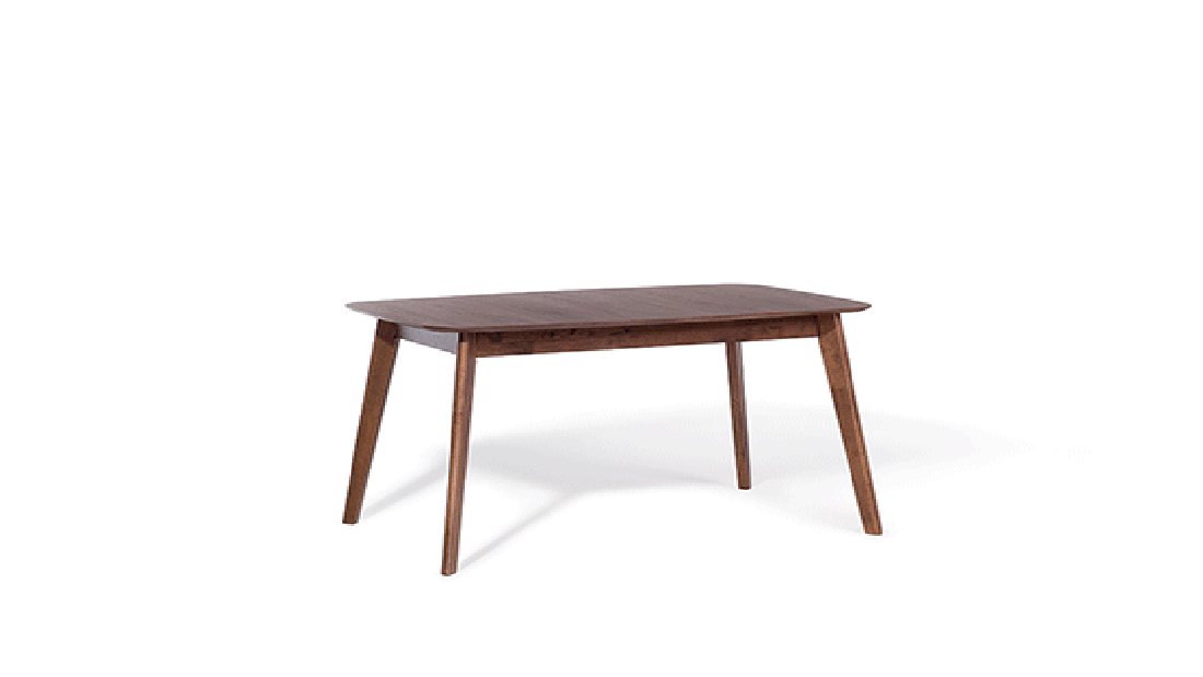Blagovaonski stol Medo (za 4 do 6 osoba) (tamno drvo)