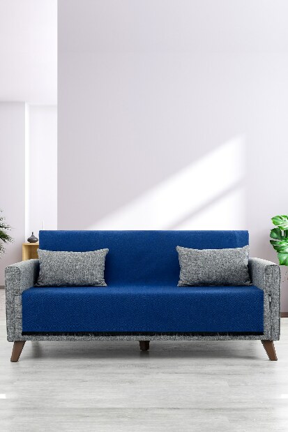 Prekrivač za sofu 200 x 160 cm Lalia (plava)