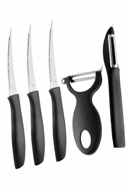 Set noževa (5 kom.) Monter (crna)