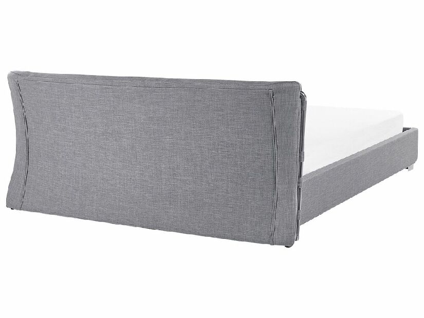 Vodeni bračni krevet 180 cm Pariz (siva)