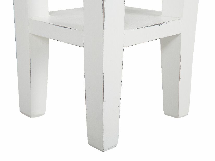 Komoda Deep (bijela) (smeđa ploča stola)