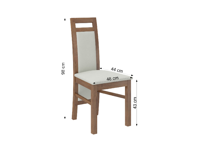 Blagovaonska stolica Raviel14 (hrast sonoma + kronos 27132)