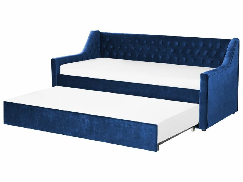 Jednostruki krevet 200 x 90 cm Monza (plava)