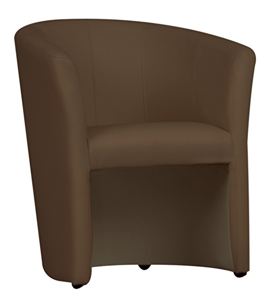 Fotelja Cubali (eko- Koža smeđa)