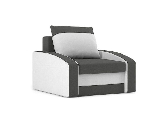 Fotelja Hazar (siva + bijela)