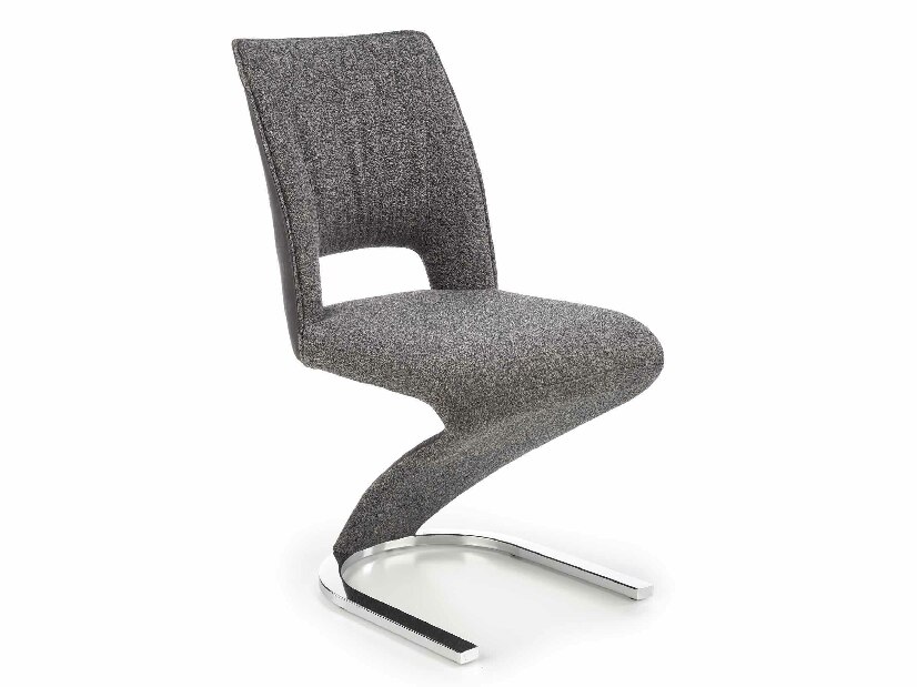Blagovaonska stolica Kut (crna + siva)