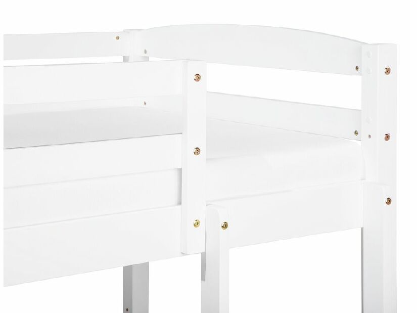 Krevet na kat 90 cm RESPOND (s podnicom) (bijela)