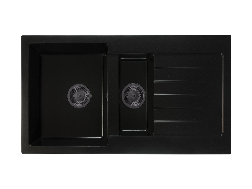 Kuhinjski sudoper Altava (crna) (sa 3 otvora za baterije) (D)